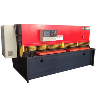 QC12Y-4X2500 Mesin geser hidrolik untuk memotong lembaran logam 4mm