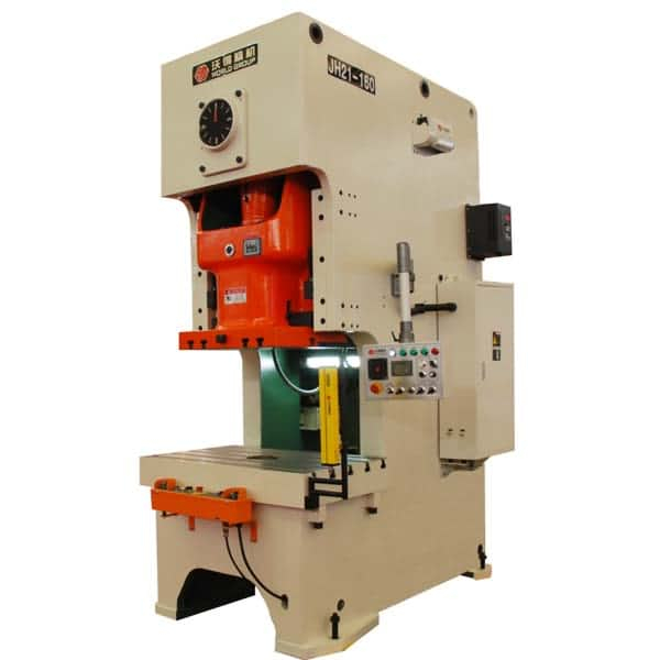 160ton Fixed Bed Crank Type Press Machine Untuk Tanda Tangan Dinding